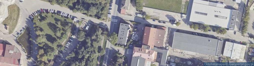 Zdjęcie satelitarne Powiatowy Urząd Pracy w Starachowicach