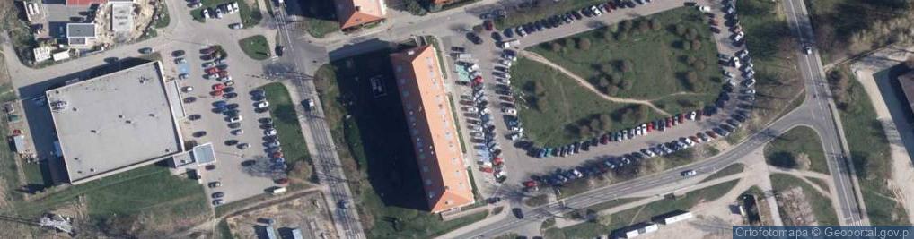 Zdjęcie satelitarne Powiatowy Urząd Pracy w Świdnicy