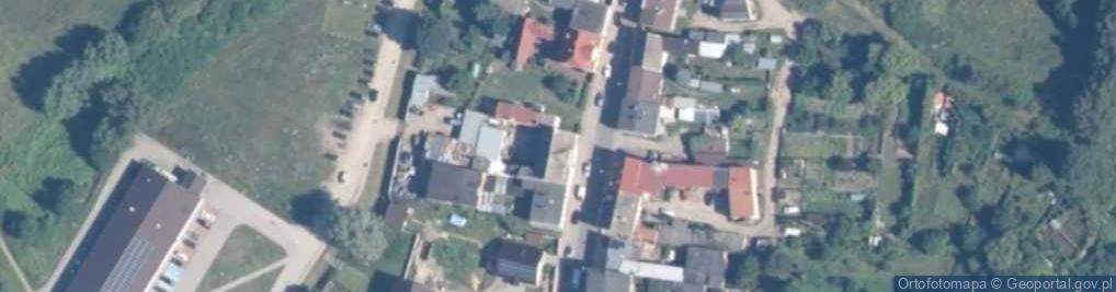 Zdjęcie satelitarne Powiatowy Urząd Pracy w Szczecinku Filia w Barwicach