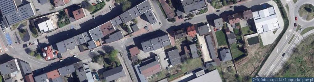 Zdjęcie satelitarne Powiatowy Urząd Pracy w Wodzisławiu Śląskim