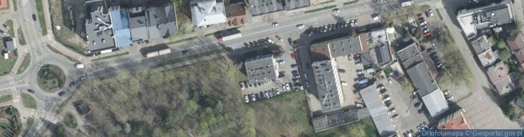Zdjęcie satelitarne Powiatowy Urząd Pracy w Wyszkowie
