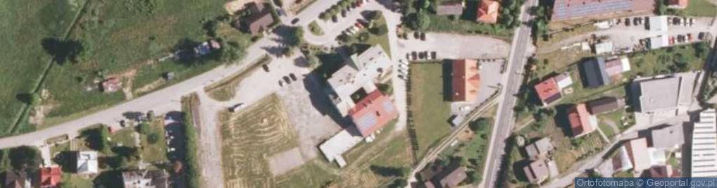 Zdjęcie satelitarne Powiatowy Urząd Pracy w Żywcu Lokalny Punkt Informacyjno-Konsultacyjny w Jeleśni