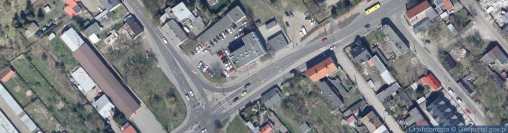 Zdjęcie satelitarne Powiatowy Urząd Pracy we Włocławku