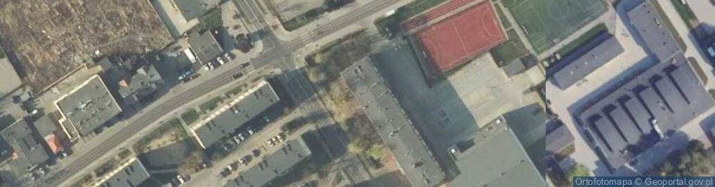 Zdjęcie satelitarne Powiatowy Urząd Pracy we Wrześni
