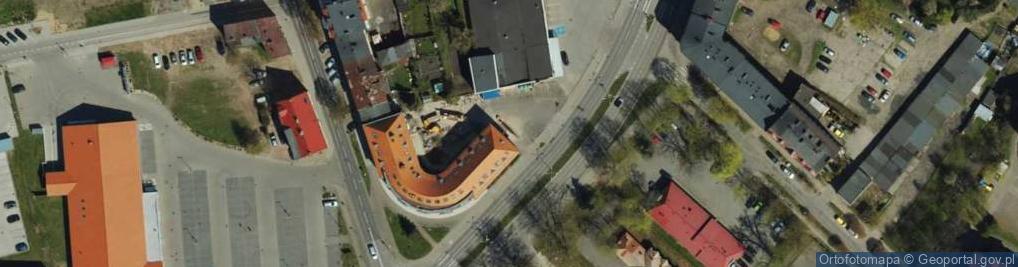 Zdjęcie satelitarne Wojewódzki Urząd Pracy w Gdańsku Oddział Zamiejscowy w Słupsku