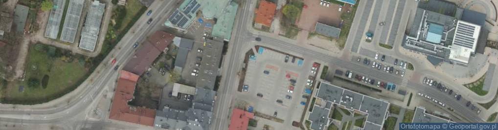 Zdjęcie satelitarne Wojewódzki Urząd Pracy w Łodzi Filia w Skierniewicach