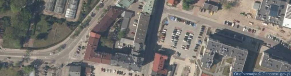 Zdjęcie satelitarne Delegatura UW