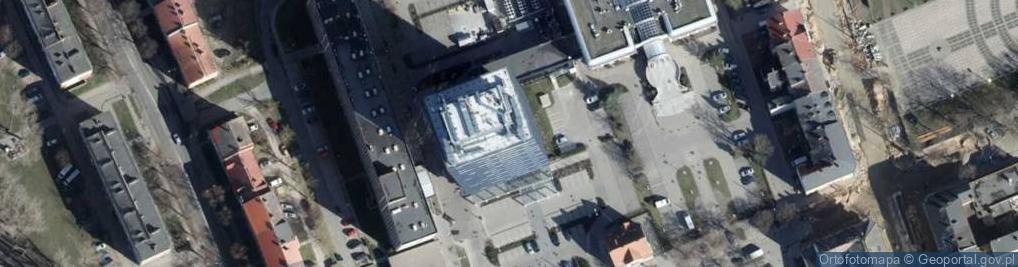 Zdjęcie satelitarne Lubuski Urząd Wojewódzki
