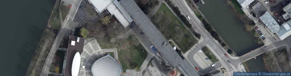 Zdjęcie satelitarne Opolski Urząd Wojewódzki