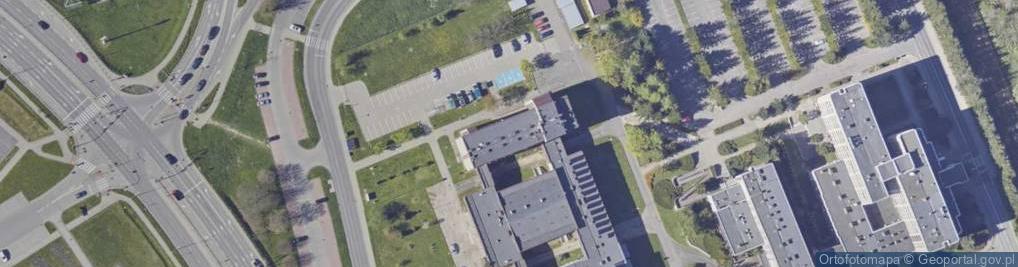 Zdjęcie satelitarne Podkarpacki Urząd Wojewódzki w Rzeszowie Delegatura w Krośnie