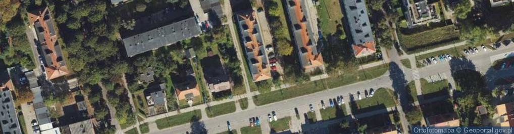 Zdjęcie satelitarne Aquamor Sp. z o.o. Przedsiębiorstwo robót podwodnych