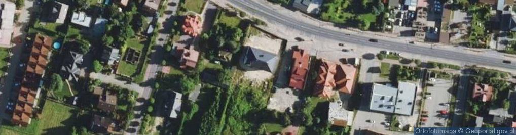 Zdjęcie satelitarne BESTA | Podłogi i drzwi, okna, rolety | Góra Kalwaria, Piaseczno