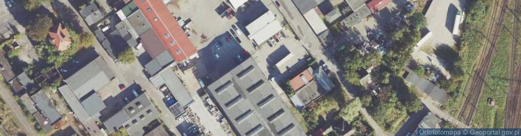 Zdjęcie satelitarne Błękitne Tarasy Sp. z o.o.