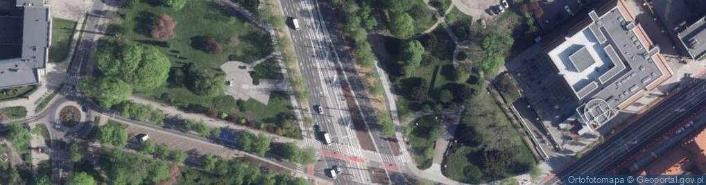 Zdjęcie satelitarne Busy do Niemiec z Torunia