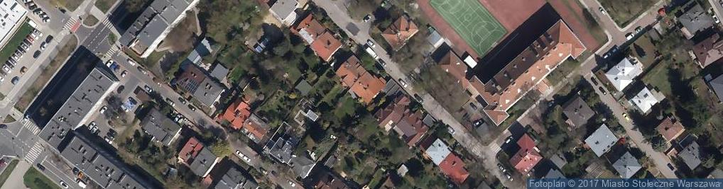 Zdjęcie satelitarne Centrum Szkoleniowe Stare Bielany