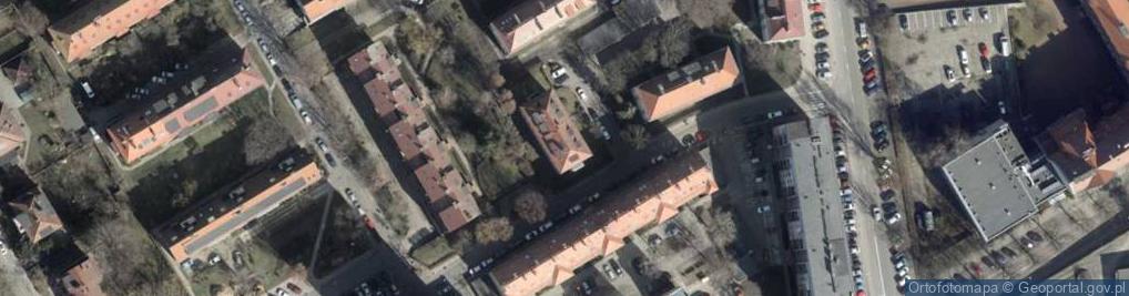 Zdjęcie satelitarne Fototapety - Tapetowanie Szczecin
