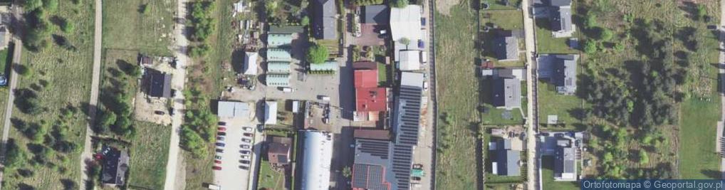 Zdjęcie satelitarne G.M. Gryt Michał producent namiotów