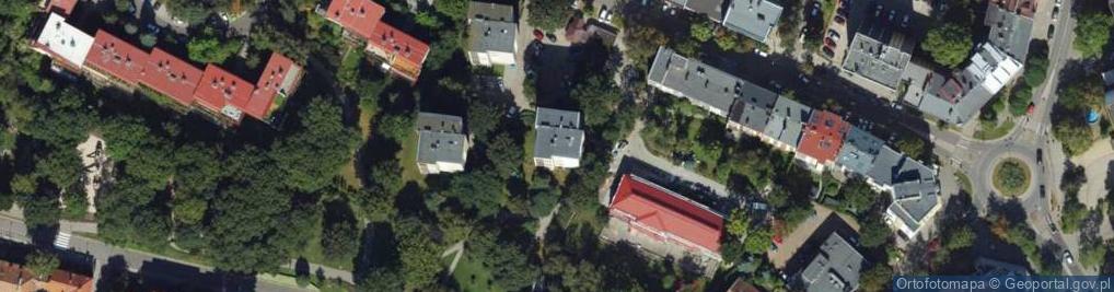 Zdjęcie satelitarne Geotech Andrzej Krzemiński. Geotechnika, geologia inżynierska,