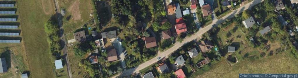 Zdjęcie satelitarne Hydrogeor. Zakład studniarski. Orlikowski F.