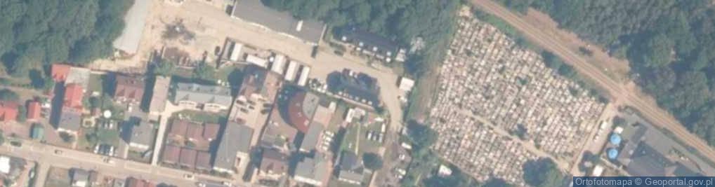 Zdjęcie satelitarne Komex sp. z o.o. Przedsiębiorstwo Usług Komunalnych
