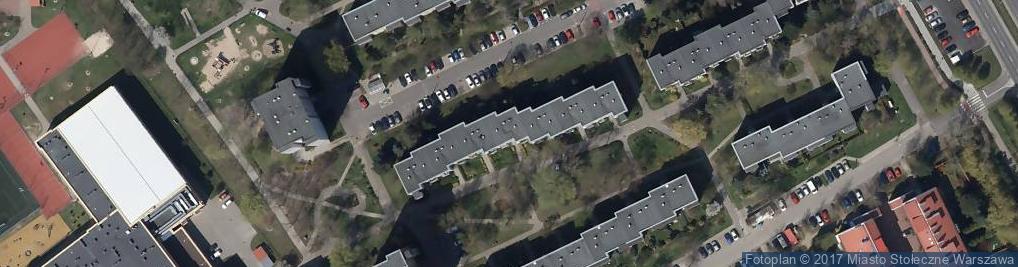 Zdjęcie satelitarne Masaż Biurowy Warszawa