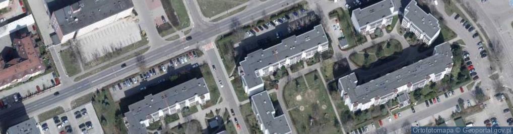 Zdjęcie satelitarne MS Ogrody
