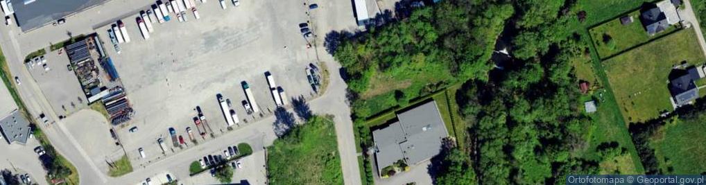 Zdjęcie satelitarne Nagrobki Bielsko