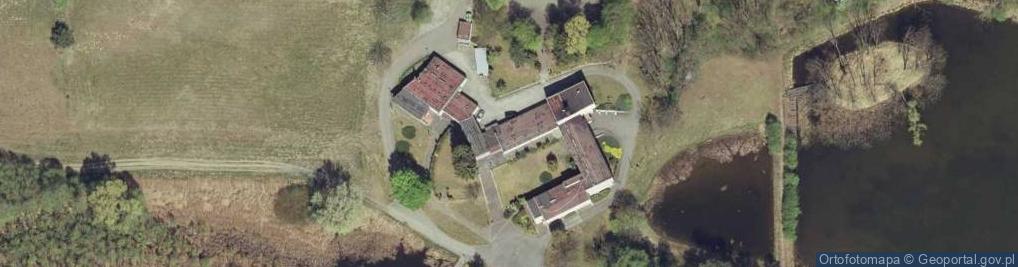 Zdjęcie satelitarne Ośrodek Wypoczynkowy Leśnie Ustronie