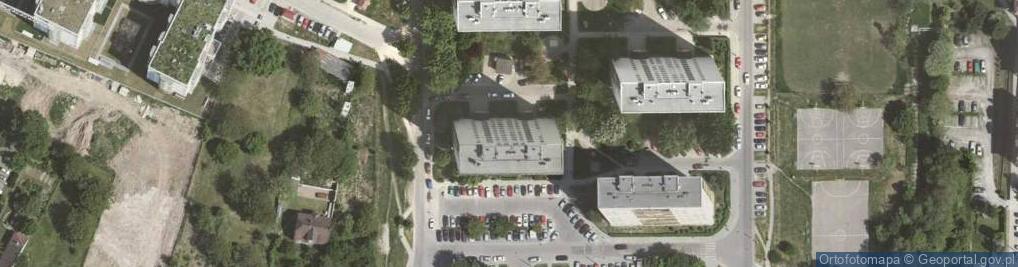 Zdjęcie satelitarne Projektowanie ogrodów Kraków - Ogród Kompleks