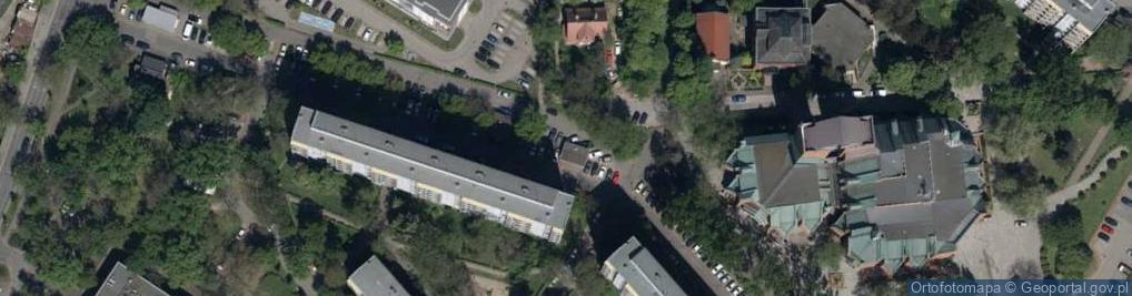 Zdjęcie satelitarne Serwis Kluczy Popowice