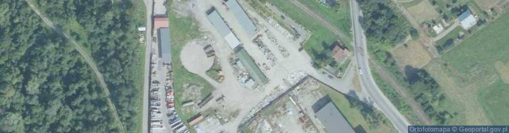 Zdjęcie satelitarne ZPHU Blachmix Relokacje
