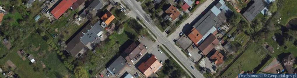 Zdjęcie satelitarne Autocentrum