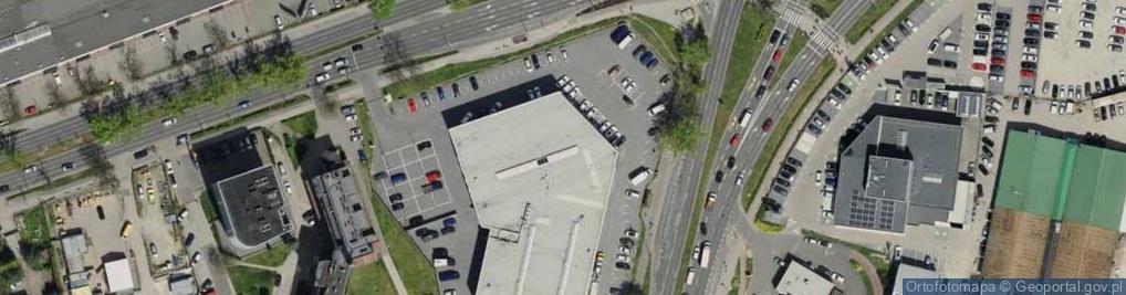 Zdjęcie satelitarne Centrum Wrocław