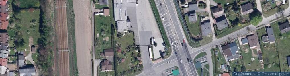 Zdjęcie satelitarne Volvo Trucks Pszczyna