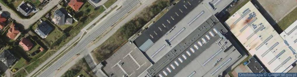 Zdjęcie satelitarne Volvo Trucks Gdynia