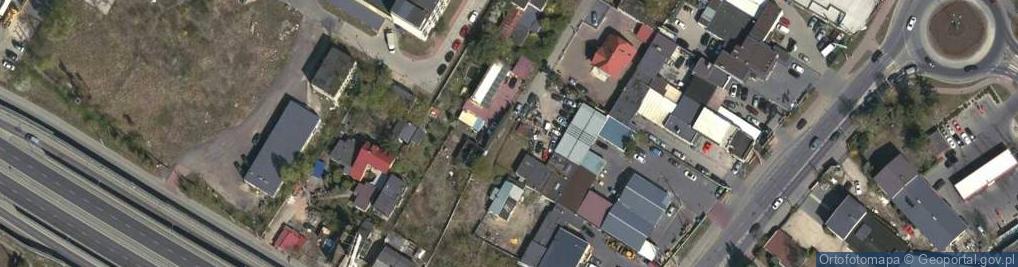 Zdjęcie satelitarne Warsztat blacharsko-lakierniczy