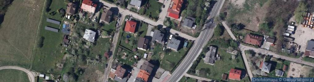 Zdjęcie satelitarne Zakład Blacharsko-Lakierniczy
