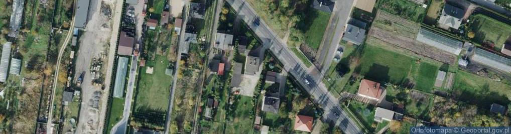 Zdjęcie satelitarne Zakład Blacharsko-Lakierniczy