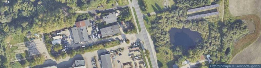 Zdjęcie satelitarne Zakład Blacharsko-Lakierniczy