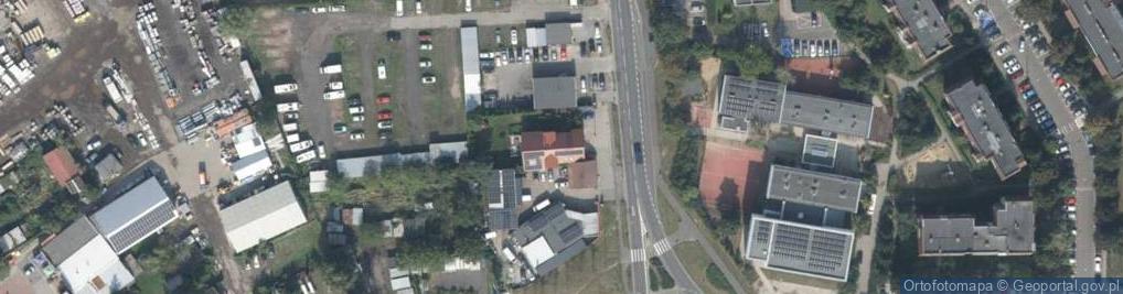 Zdjęcie satelitarne Zakład Blacharsko-Lakierniczy