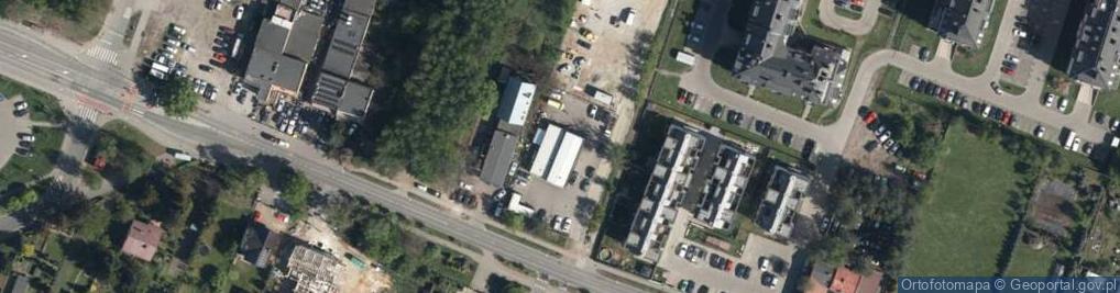 Zdjęcie satelitarne AUTOHUB Warsztat Samochodowy ZBIEŻNOŚĆ | GEOMETRIA