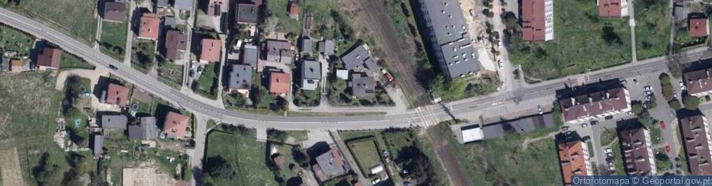 Zdjęcie satelitarne Autoserwis