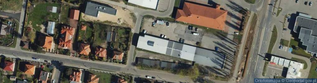 Zdjęcie satelitarne CSU Grudziądz