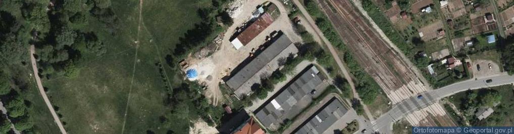Zdjęcie satelitarne Maniek. FHU. Majder T.