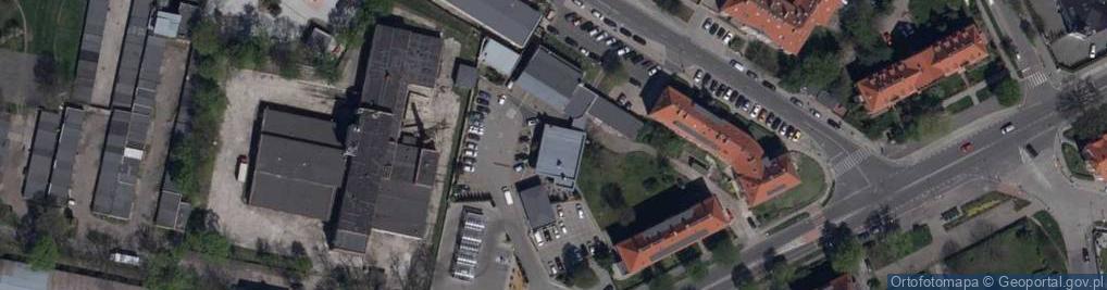 Zdjęcie satelitarne REWEX Stacja Obsługi Samochodów i Podstawowa Stacja Kontroli Pojazdów