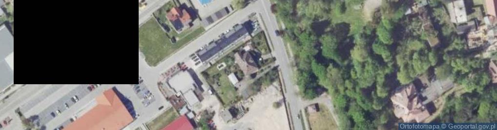 Zdjęcie satelitarne Rymaszewski. Naprawa samochodów i sprzętu budowlanego. Atestacj