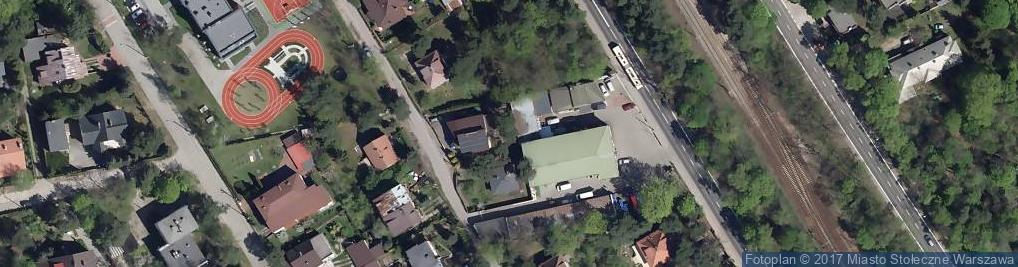 Zdjęcie satelitarne Tomek. Autonaprawa. T. Zygadło