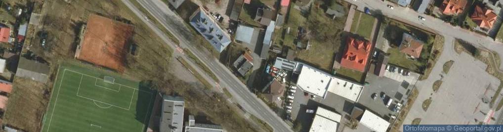 Zdjęcie satelitarne Warsztat naprawy samochodów