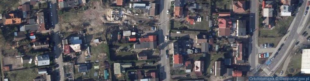 Zdjęcie satelitarne Warsztat naprawy samochodów