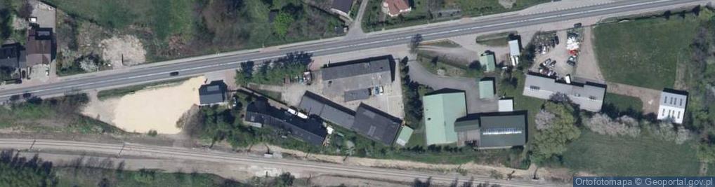 Zdjęcie satelitarne Warsztat naprawy samochodów